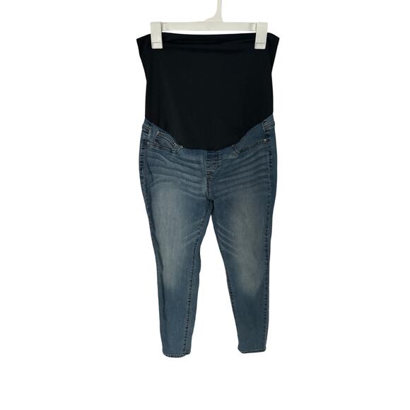 Levi Strauss maternity signature gold skinny jeans size Large - Picture 1 of 5